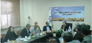 برگزاری جلسه هیأت امنای دانشگاه فرهنگیان خراسان شمالی با حضور آقای دکتر مهرمحمدی ریاست دانشگاه فرهنگیان کشور