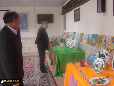 افتتاح خانه سلامت و برگزاری نمایشگاه آثار هنری