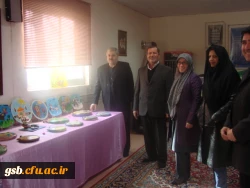 نمایشگاه آثار هنری دانشجو معلان