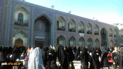 اردوی  زیارتی-سیاحتی دانشجو معلمان دانشگاه امام جعفر صادق(ع) به مشهد مقدس