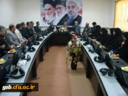 مراسم معارفه مسئولین حراست پردیس های دانشگاه فرهنگیان خراسان شمالی