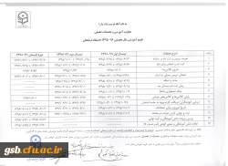 تقویم آموزشی 95-96