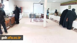 برگزاری نمایشگاه صنایع دستی و آثار هنری خراسان شمالی در پردیس امام جعفرصادق(ع)