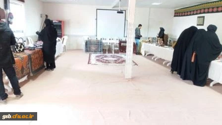 برگزاری نمایشگاه صنایع دستی و آثار هنری خراسان شمالی در پردیس امام جعفرصادق(ع)