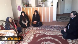 دیدار مسئولین پردیس امام جعفر صادق (ع) با خانواده شهدا