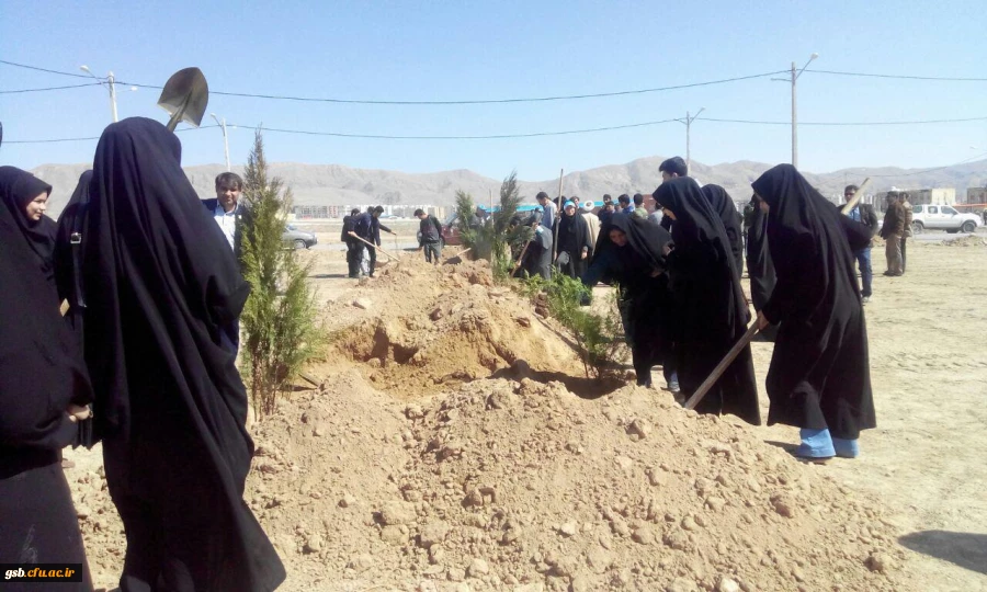 برگزاری همایش هفته درختکاری