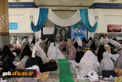 دانشجو معلمان پردیس امام جعفر صادق (ع)  در مسجد دانشگاه علوم پزشکی بجنورد در ایام ماه مبارک رجب معتکف شدند.