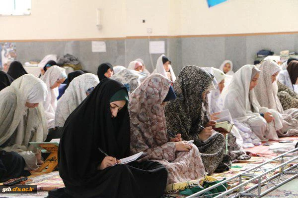 دانشجو معلمان پردیس امام جعفر صادق (ع)  در مسجد دانشگاه علوم پزشکی بجنورد در ایام ماه مبارک رجب معتکف شدند.
