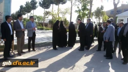 حضور جناب آقای دکتر مهرمحمدی سرپرست دانشگاه فرهنگیان در گلباران مزارشهداء در خراسان شمالی