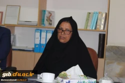 جلسه معارفه سرکار خانم قوچانی مقدم به عنوان سرپرست پردیس امام جعفر صادق(ع) با حفظ سمت