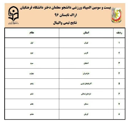 مسابقات ورزشی