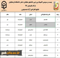 مسابقات ورزشی