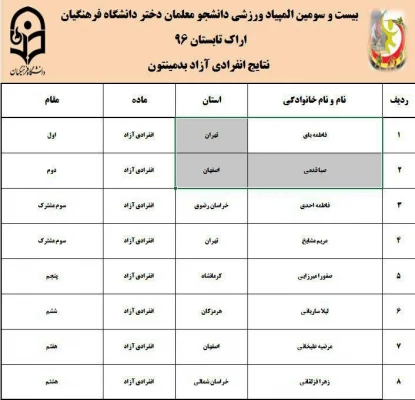 مسابقات ورزشی