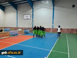 برگزاری جشنواره ورزش های همگانی با همکاری هیئت ورزش های همگانی استان با عنوان شبی شاد در دانشگاه