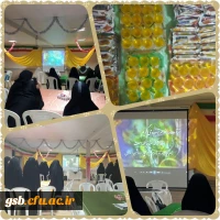 برگزاری مراسم میلاد فاطمه زهرا (ع)در پردیس امام جعفر صادق (ع)_خراسان شمالی