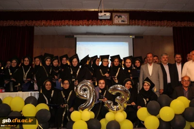 مراسم جشن دانش آموختگی دانشجویان پردیس های دانشگاه فرهنگیان خرسان شمالی با حضور آقای دکتر صفرزاده معاونت فرهنگی واجتماعی دانشگاه فرهنگیان کشور ، برگزار شد.