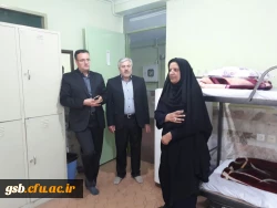 بازدید آقای دکتر نصرآبادی مدیرکل حقوقی سازمان مرکزی از فضای پردیس امام جعفر صادق(ع)