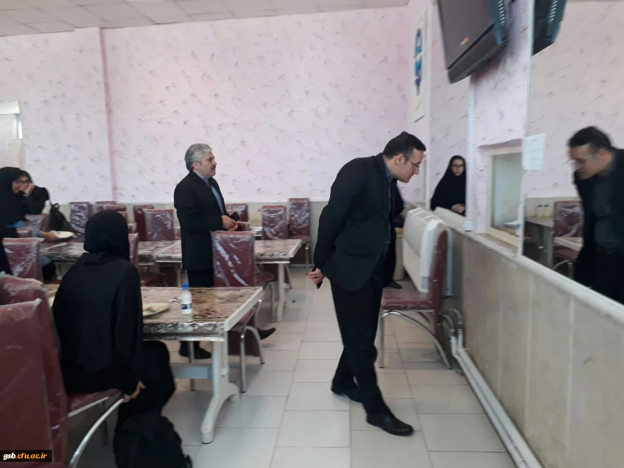 بازدید آقای دکتر نصرآبادی مدیرکل حقوقی سازمان مرکزی از فضای پردیس امام جعفر صادق(ع)