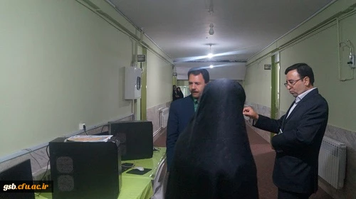 بازدید آقای دکتر خوش آینه معاونت پژوهشی و نیروی انسانی سازمان آموزش و پرورش خراسان شمالی از سراهای دانشجویی