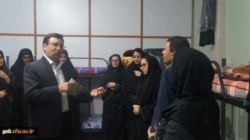 بازدید آقای دکتر خوش آینه معاونت پژوهشی و نیروی انسانی سازمان آموزش و پرورش خراسان شمالی از سراهای دانشجویی