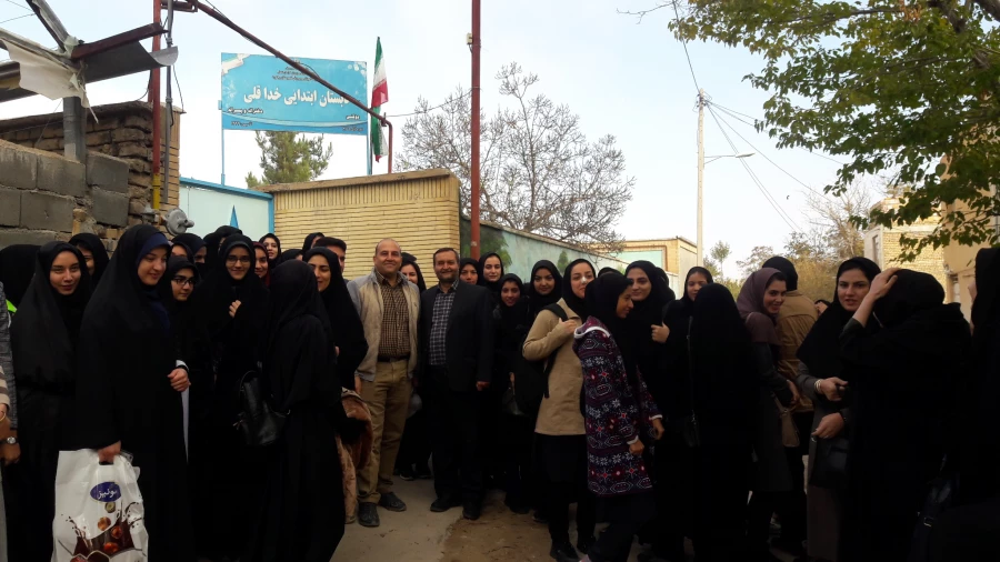 بازدید از مدارس چند پایه روستای اله وردیخان و خدا قلی