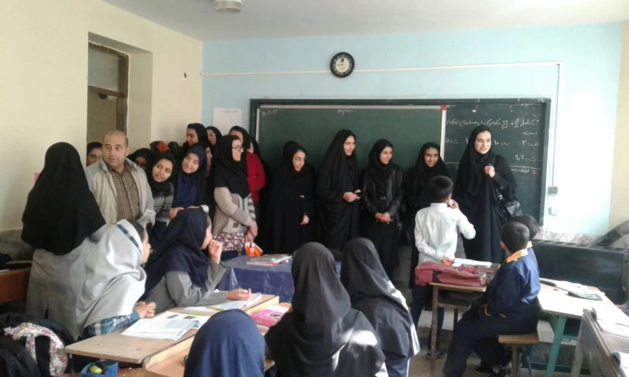 بازدید از مدارس چند پایه روستای اله وردیخان و خدا قلی