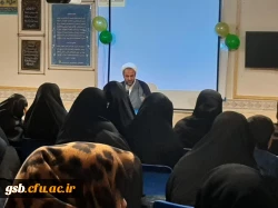 نشست دانشجو معلمان  با حجه السلام مویدی استاد بنیاد مهدویت قم