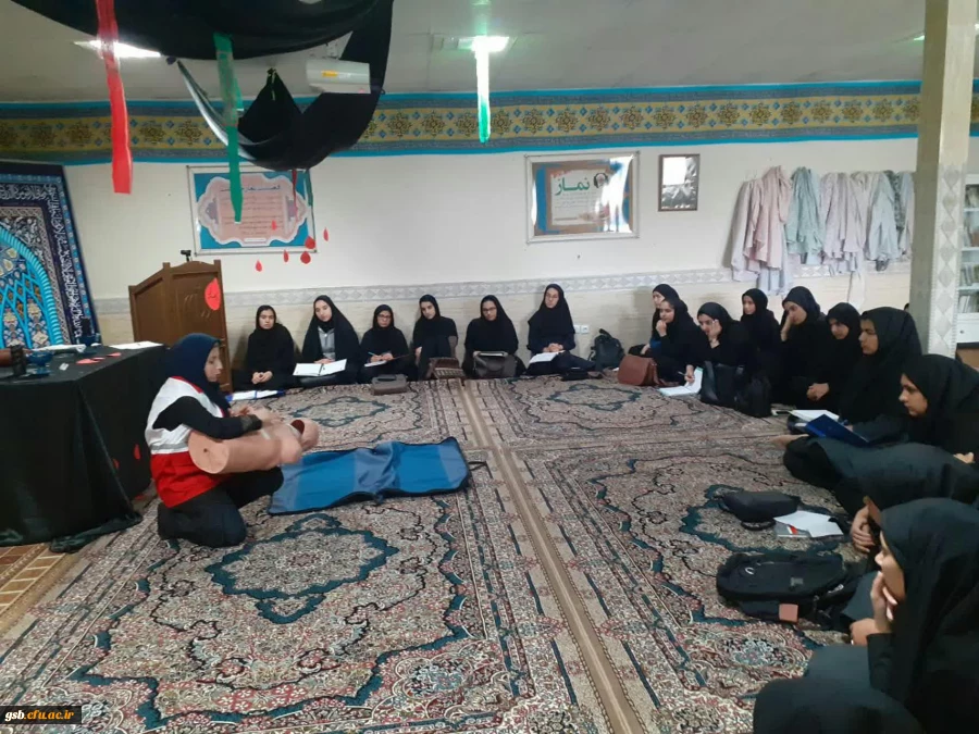 برگزاری کلاسهای آموزشی مقدماتی هلال احمر درپردیس