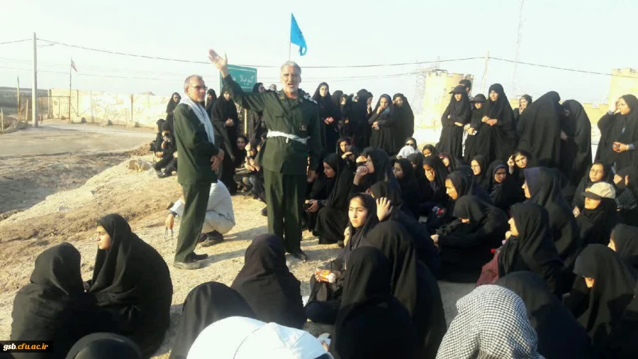 حضور دانشجو معلمان پردیس به عنوان مشاور فرهنگی در اردوی راهیان نور دانش آموزی