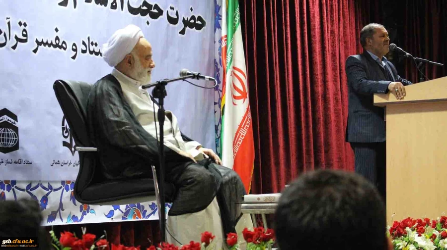 رییس ستاد اقامه نماز در دیدار با دانشجویان دانشگاه فرهنگیان خراسان شمالی 