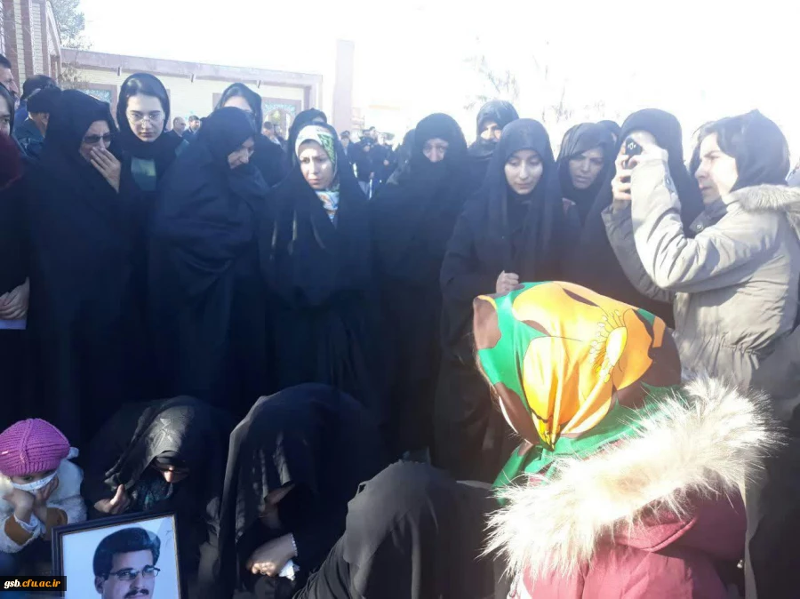 شرکت دانشجو معلمان وهمکاران در سالگرد شهادت شهید برات محمد زهرایی