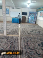 ضدعفونی و گندزدایی پردیس امام جعفر صادق (ع) برای مبارزه با ویروس کرونا